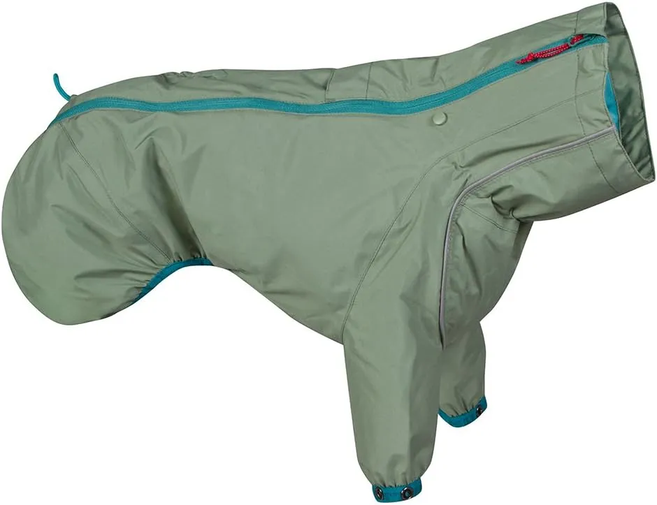 Hurtta Rain Blocker ECO, Dog Raincoat, Hedge, 20 in