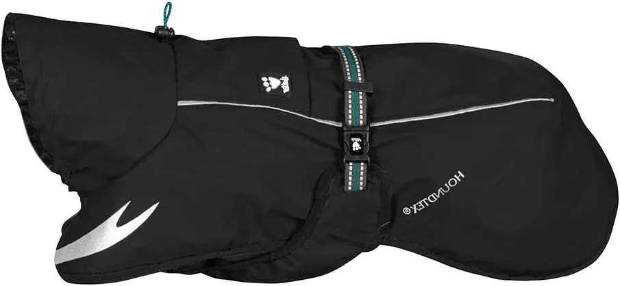 Hurtta Torrent Coat Dog Raincoat, Raven, 28 in