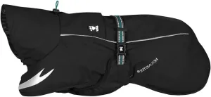 Hurtta Torrent Coat Dog Raincoat, Raven, 28 in