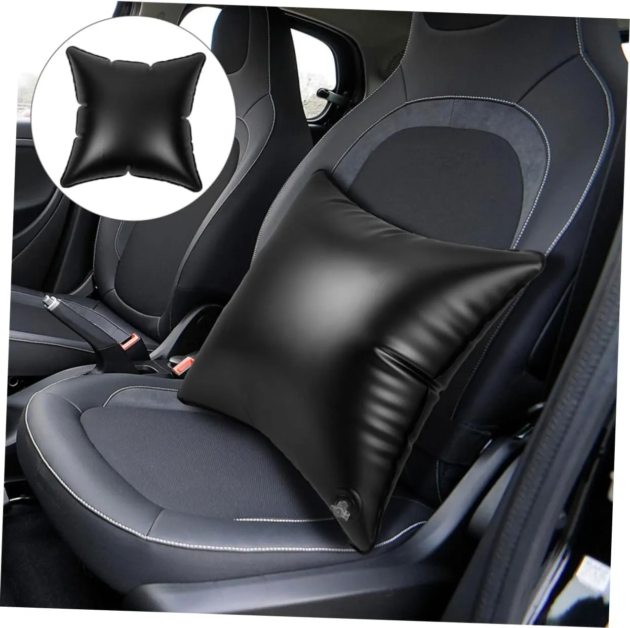 Inflatable Pillow Insert Outdoor Pillow Inserts for Camping Travel Car Comfortable PVC Material Ergonomic Design