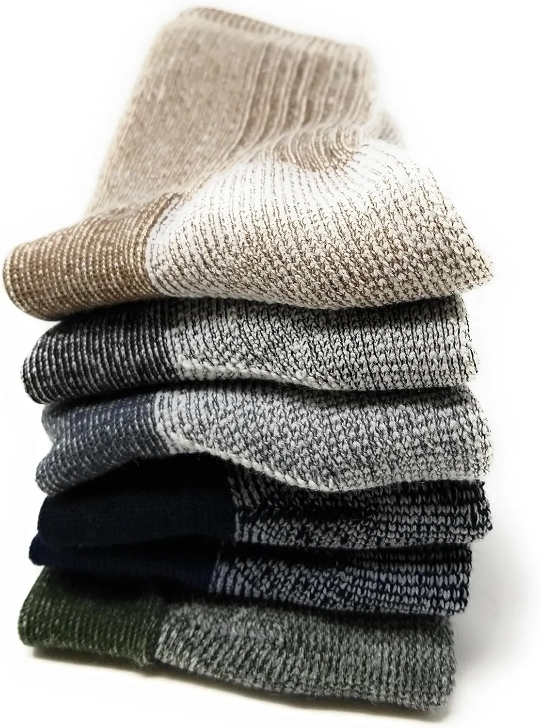 J.B. Field's Hiker GX 74% Merino Wool Hiking Crew Sock, All Season, Trekking & Outdoor Activity, 3 Pairs