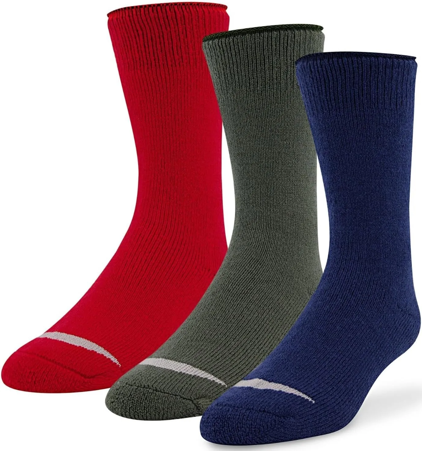J.B. Field's Icelandic 30 Below Classic Winter Socks, 70% Merino Wool Heavyweight for Hiking, Trekking & Outdoor, 3 Pairs