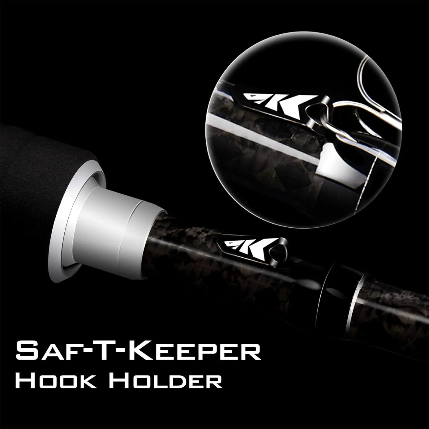 KastKing Perigee II Spinning & Casting Fishing Rods, Fuji O-Ring Line Guides, 24 Ton Carbon Fiber Casting and Spinning Rods - Two Pieces,Twin-Tip Rods and One Piece Rods