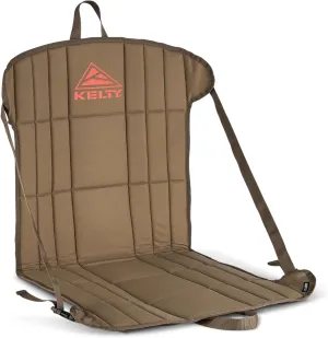 Kelty Camp Chair, Adjustable Minimalist Seat for Trail Breaks, Stadiums, Concerns, Closed Cell Foam Padding, 1.2oz (Bungee Cord/Beluga)