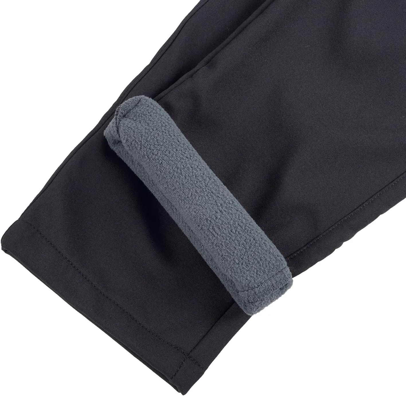 Kids Softshell Trousers Fleece Lined Outdoor Hiking Trekking Pants Skiing Snow Winter Pants Boys Girls