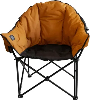 Kuma Outdoor Gear Lazy Bear Chair with Carry Bag, Ultimate Portable Luxury Outdoor Chair for Camping, Glamping, Sports & Outdoor Adventures (Sierra/Black)