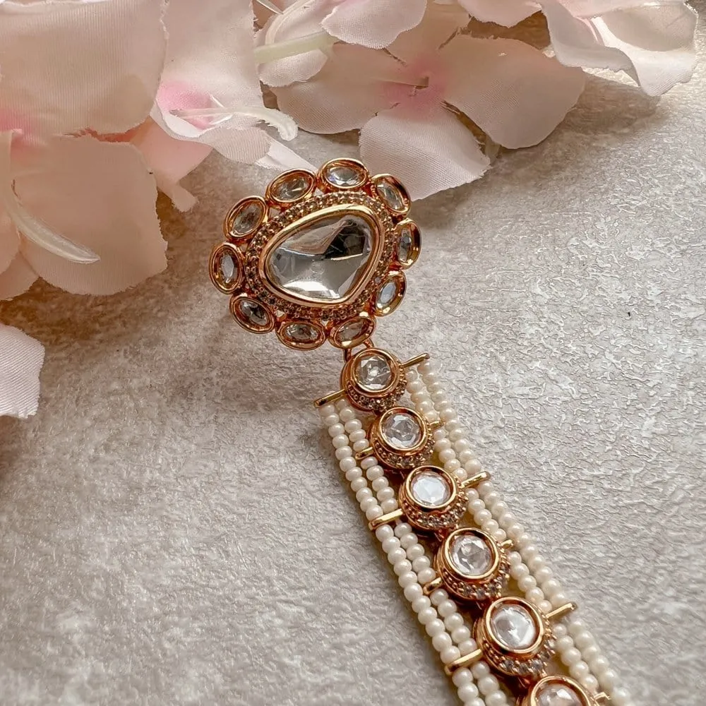 Kundan Hand Harness