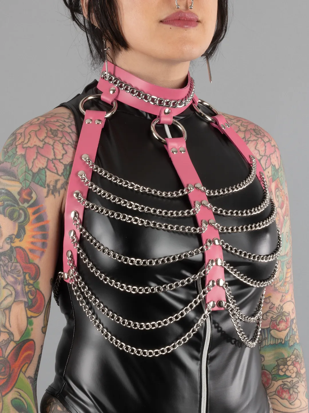 Leather Ribcage Harness