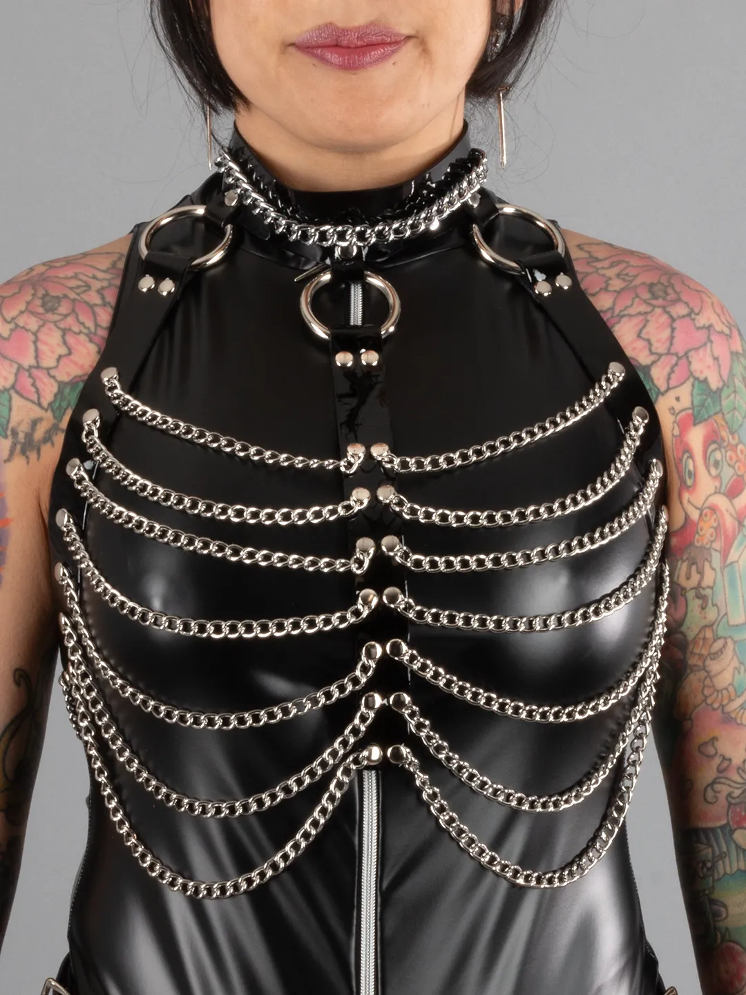 Leather Ribcage Harness