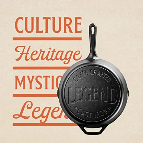 Legend Cast Iron Skillet with Lid