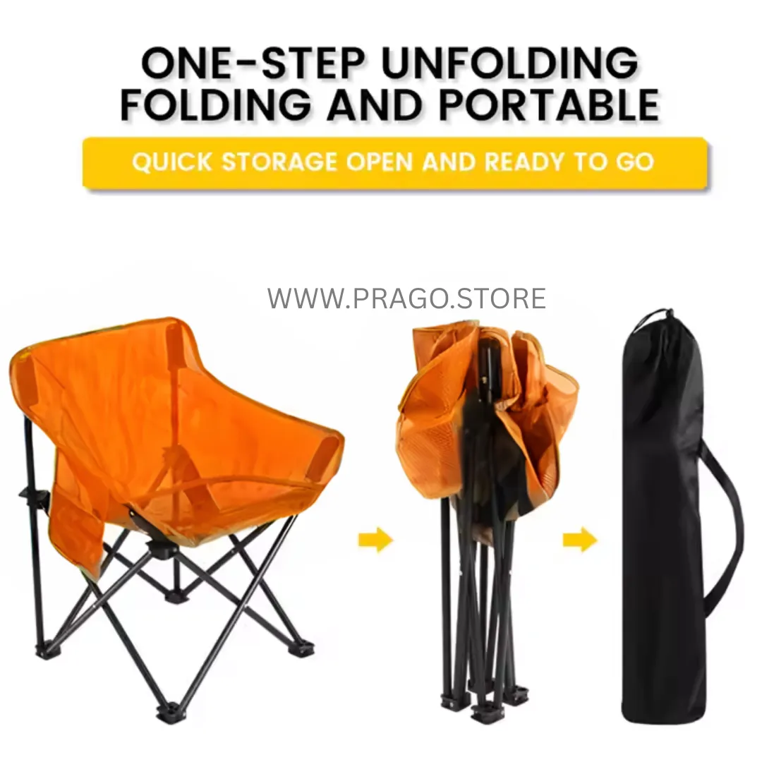 Lightweight Folding Camping Net Chair