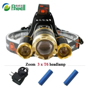 linternas frontales cabeza led headlamp cree xml 3t6 head lamp waterproof lights headlight 18650 battery head torch flashlight