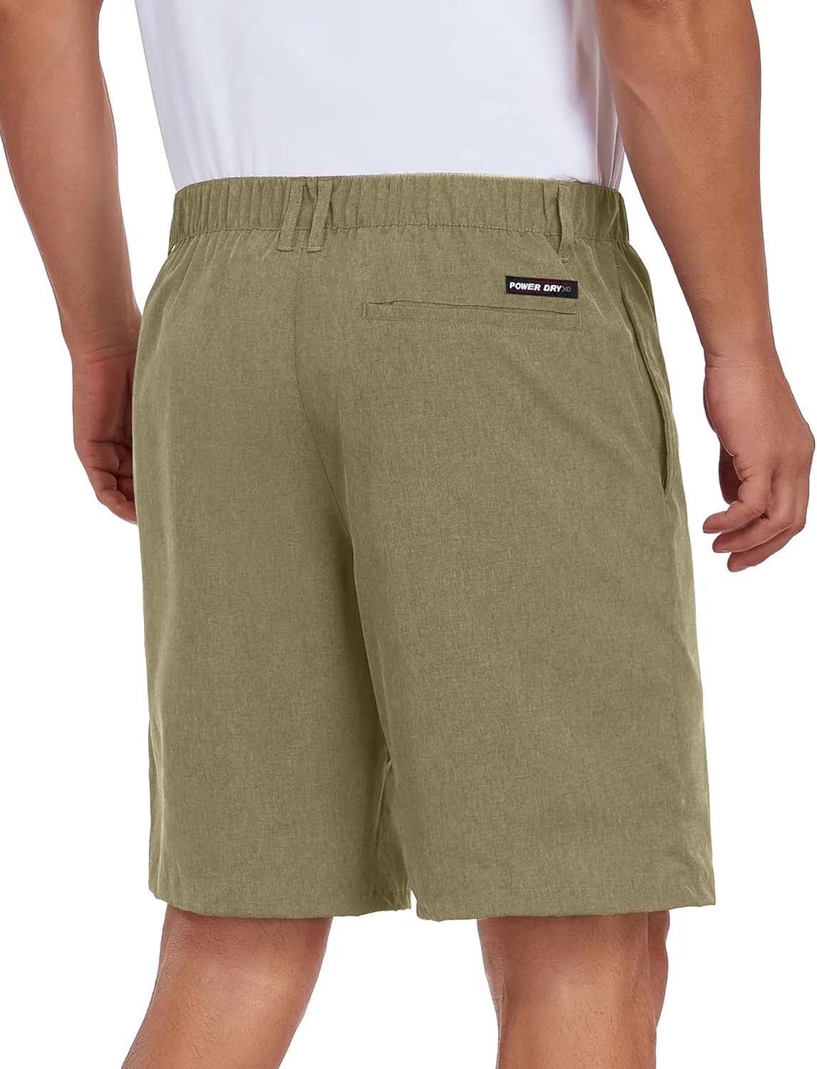 Little Donkey Andy Men's Bermuda 9 Inch Lightweight Quick Dry Stretch Shorts Golf Hiking Travel