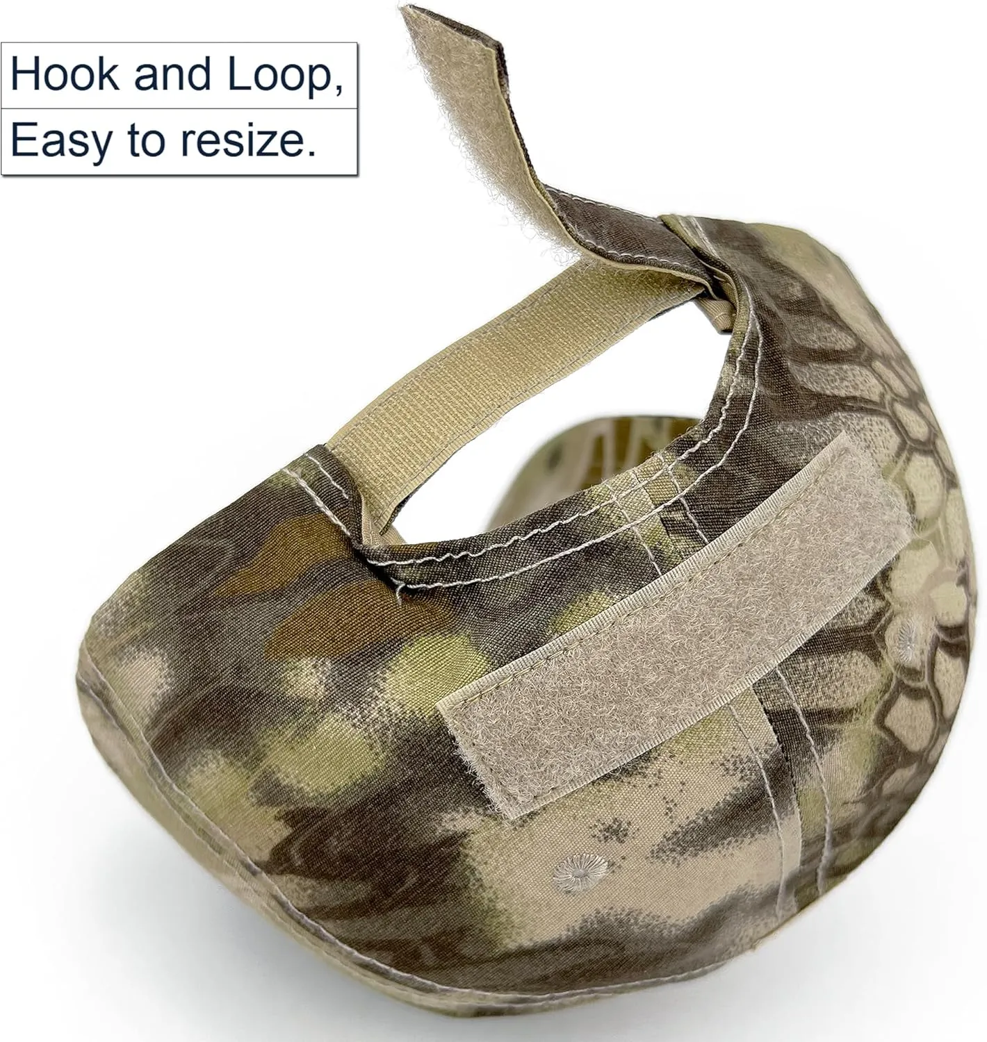 Loneshark Tactical Military Mens Camo Baseball Hat with American Flag Skull Patch Patriotic Operator Camouflage Cap for Women