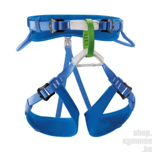 Macchu - blue, kid's climbing harness