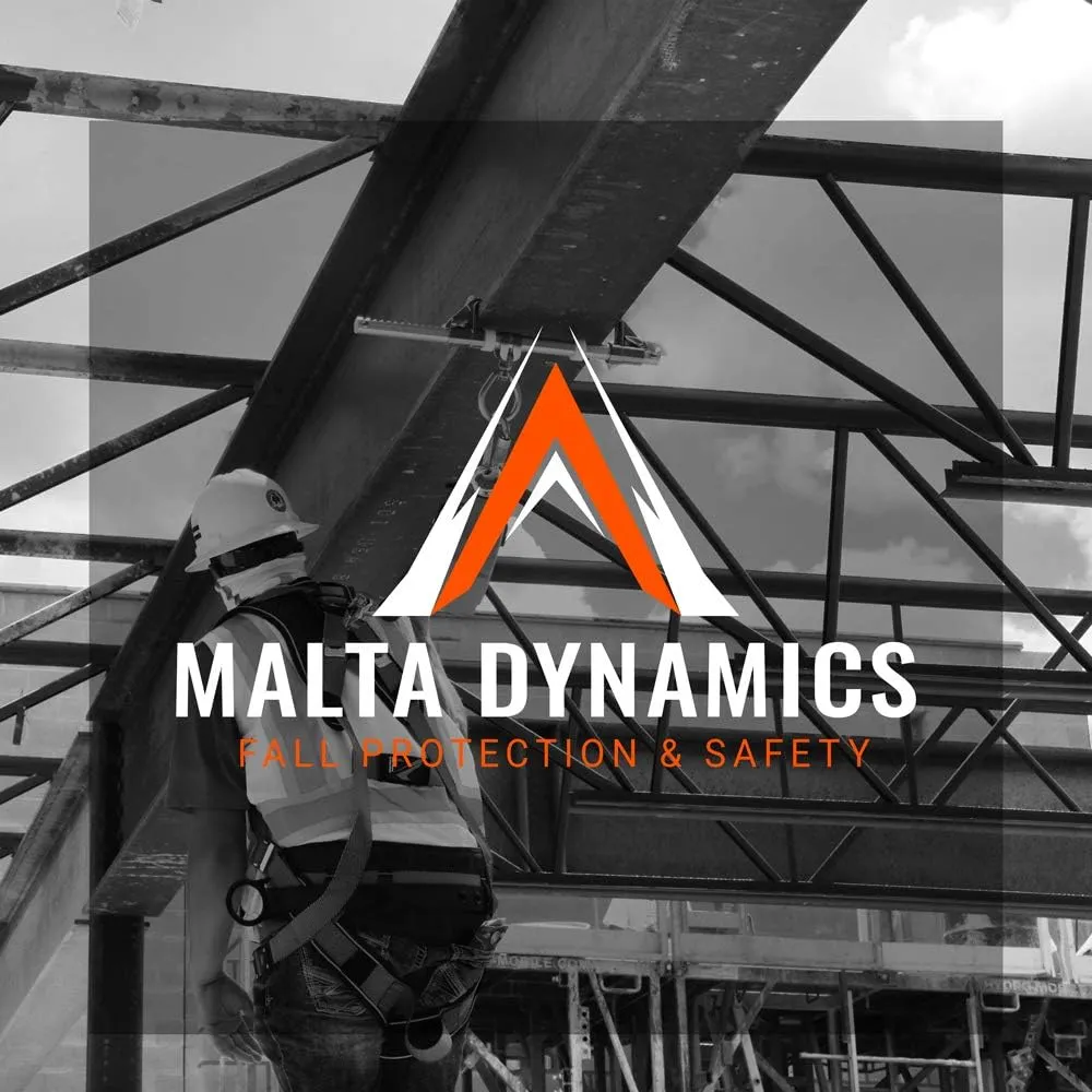 Malta Dynamics Razorback Elite Safety Harness – Lightweight Safety Harness Fall Protection Kit with Sewn in Belt and Sternal D-Rings for Fall Arrest, OSHA & ANSI Compliant (3XL)