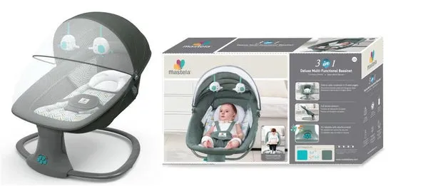 Mastela 3-in-1 Deluxe Multi-Functional Swing