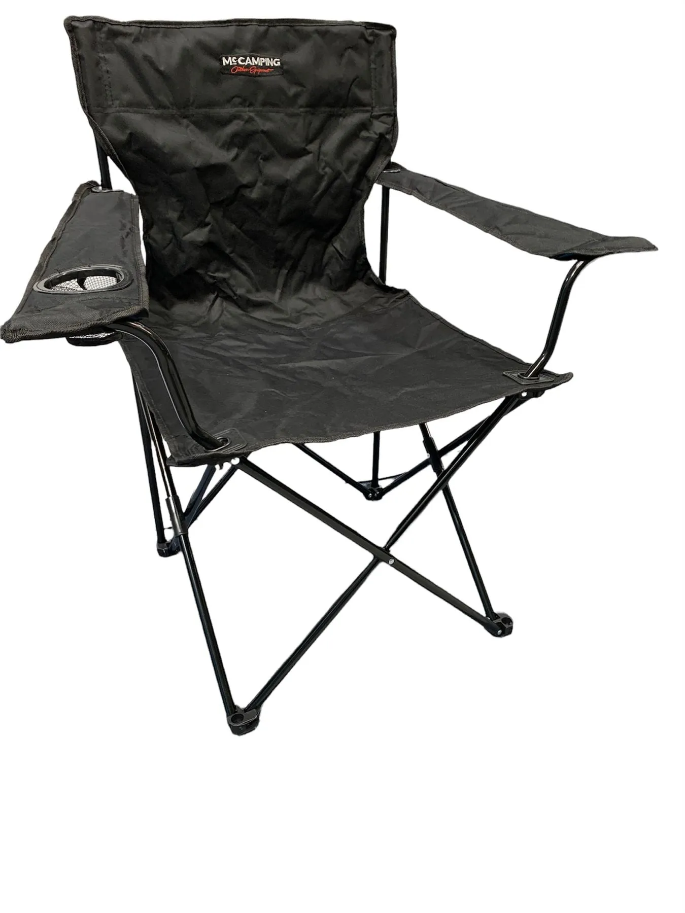 McCamping Folding Chair Mahalo - Lightweight, Easy set up Camping Chair with Cup Holder and carry Bag.
