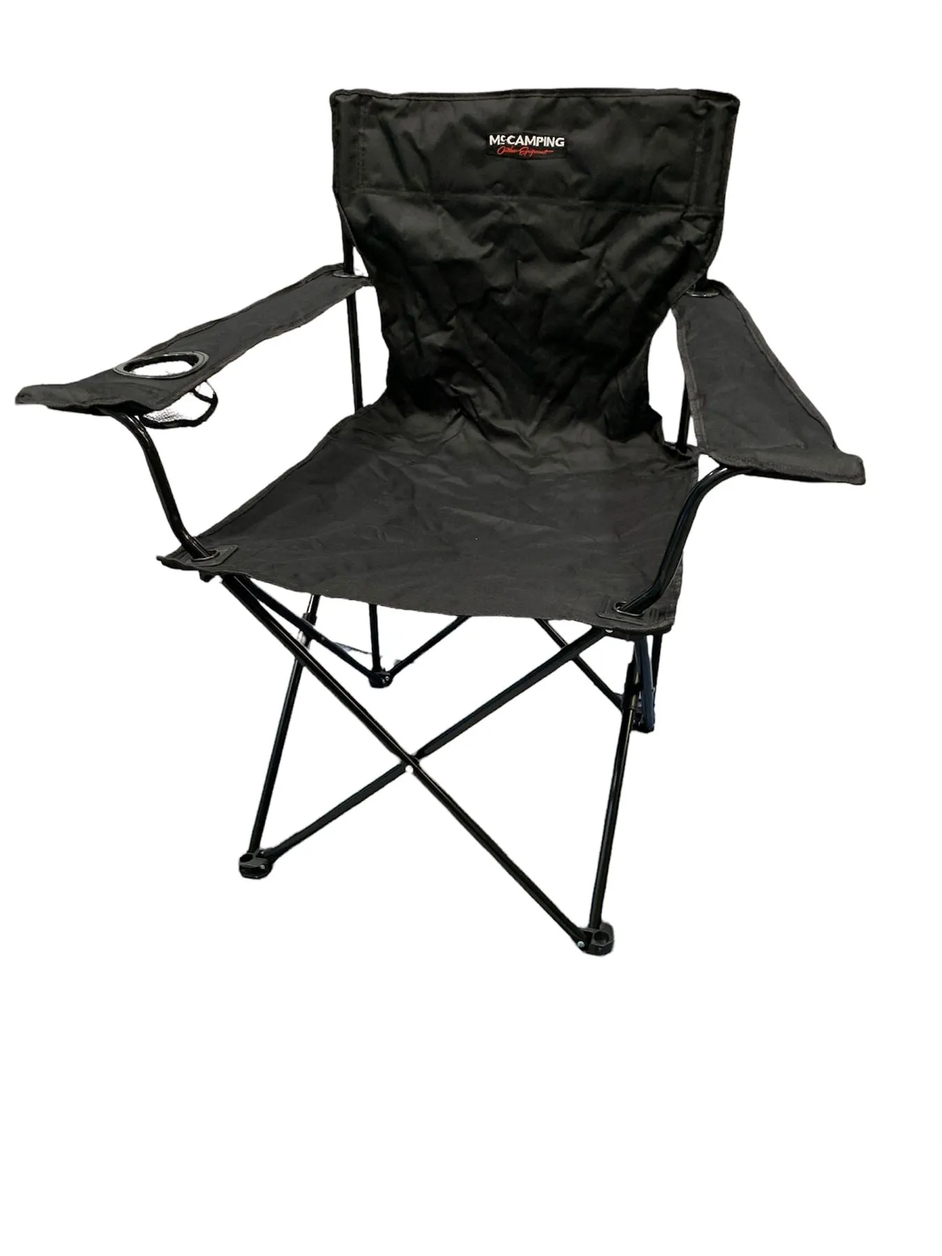 McCamping Folding Chair Mahalo - Lightweight, Easy set up Camping Chair with Cup Holder and carry Bag.