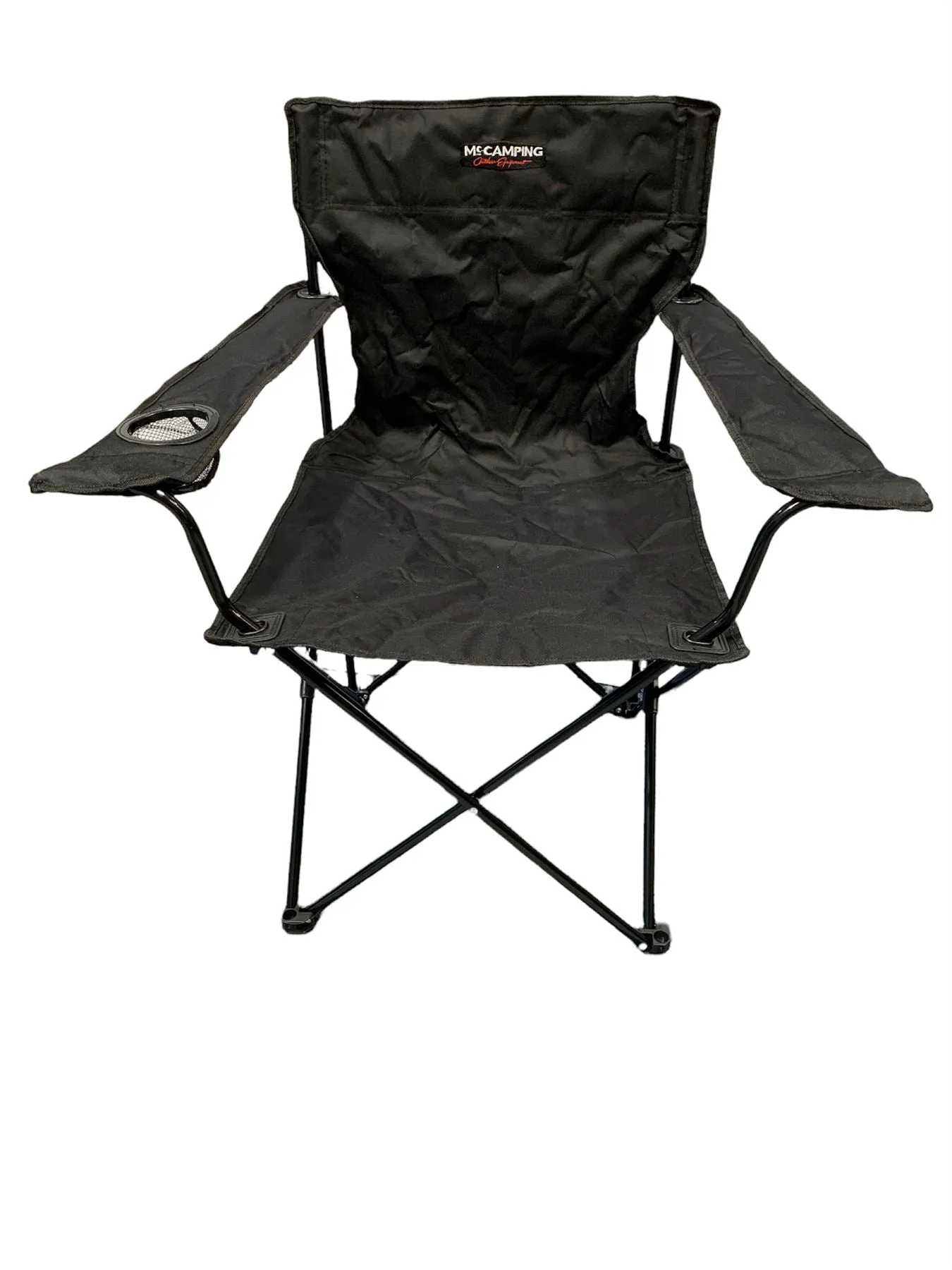 McCamping Folding Chair Mahalo - Lightweight, Easy set up Camping Chair with Cup Holder and carry Bag.