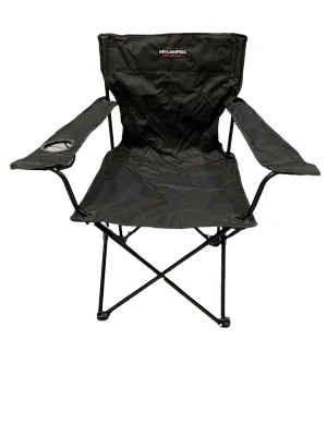 McCamping Folding Chair Mahalo - Lightweight, Easy set up Camping Chair with Cup Holder and carry Bag.