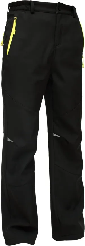 MEILONGER Boys Girls Softshell Hiking Pants Fleece Lined Skiing Snow Pants Kids Outdoor Trousers