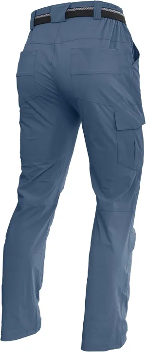 Men's Hiking Pants Quick-Dry Lightweight Waterproof Travel Outdoor Camping Hunting Fishing Work Cargo Pants