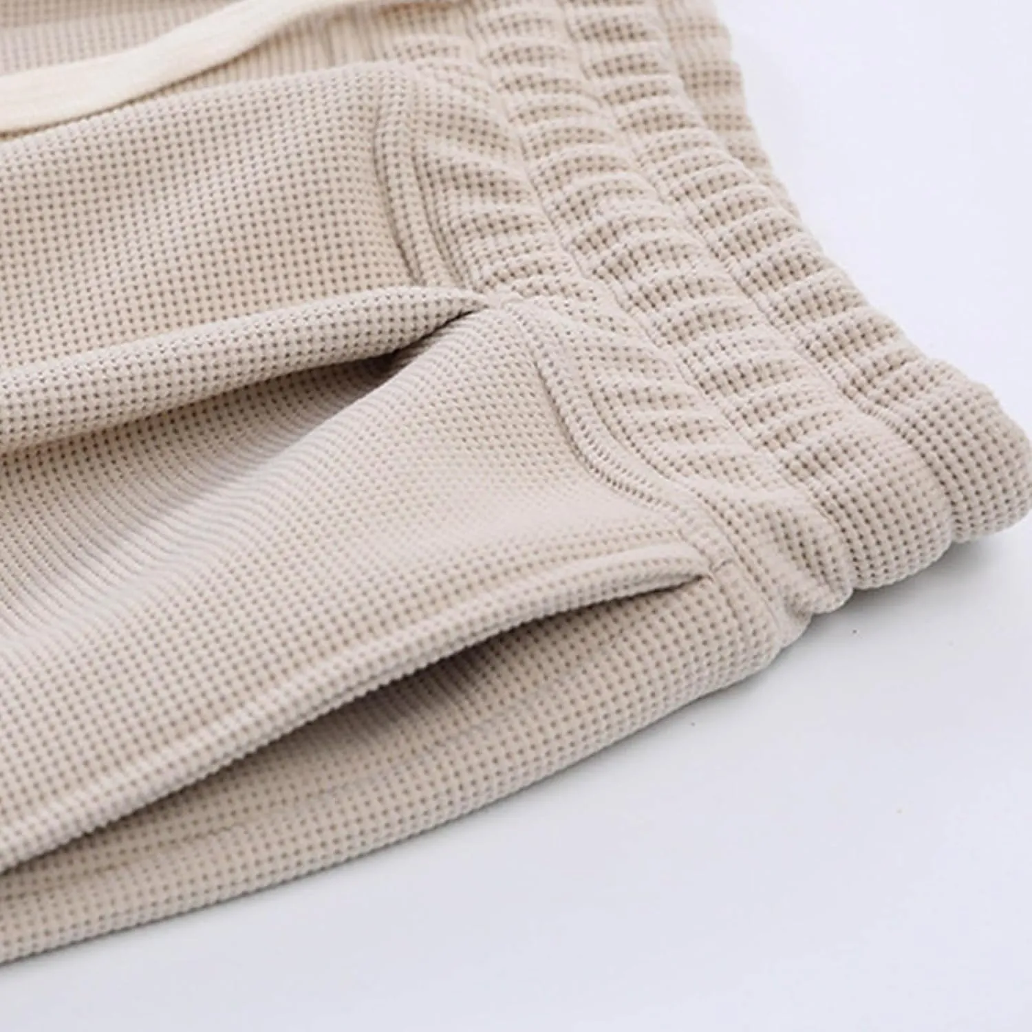 Mens Joggers Casual Loose Fit Drawstring Elastic Waist Sports Pants Athletic Gym Running Pants with Pocket Trendy
