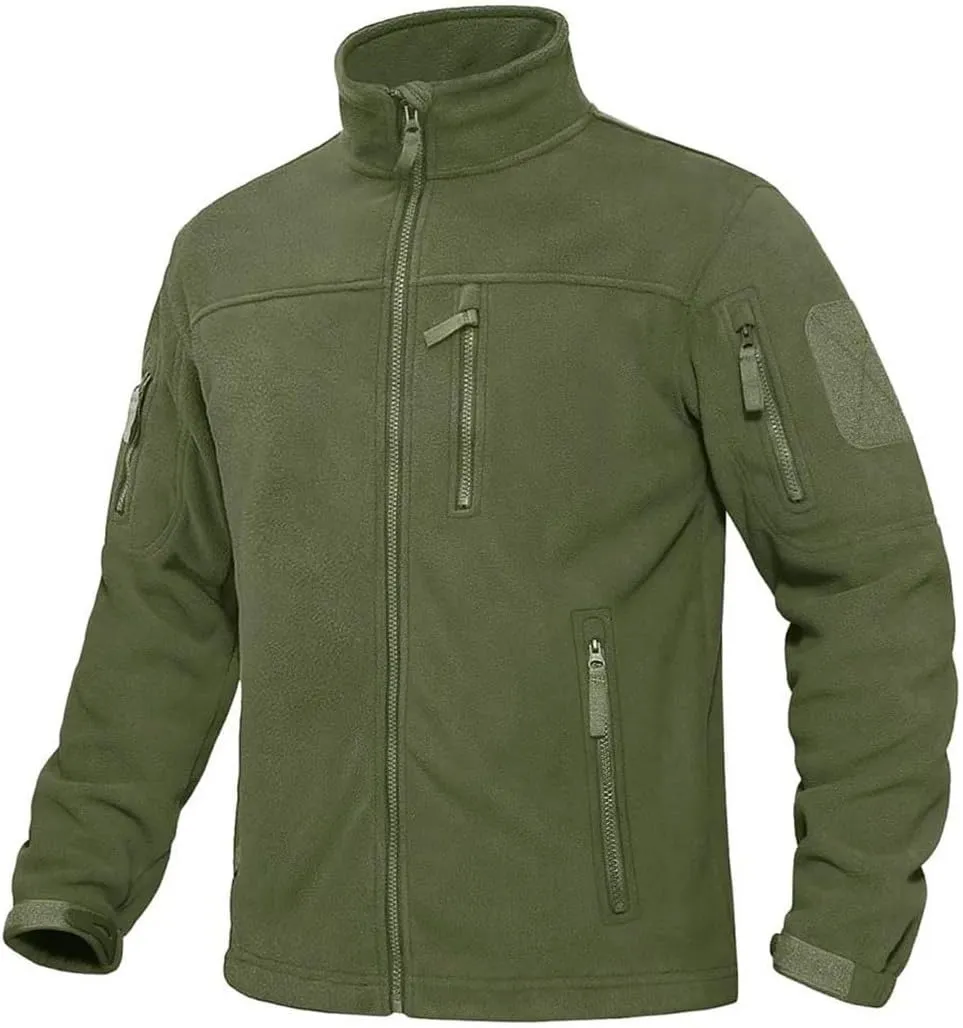 Men's Outdoor Thermal Warm Hiking Camping Jacket Coat Fishing Hunting Traveling Windbreaker Fleece Jacket