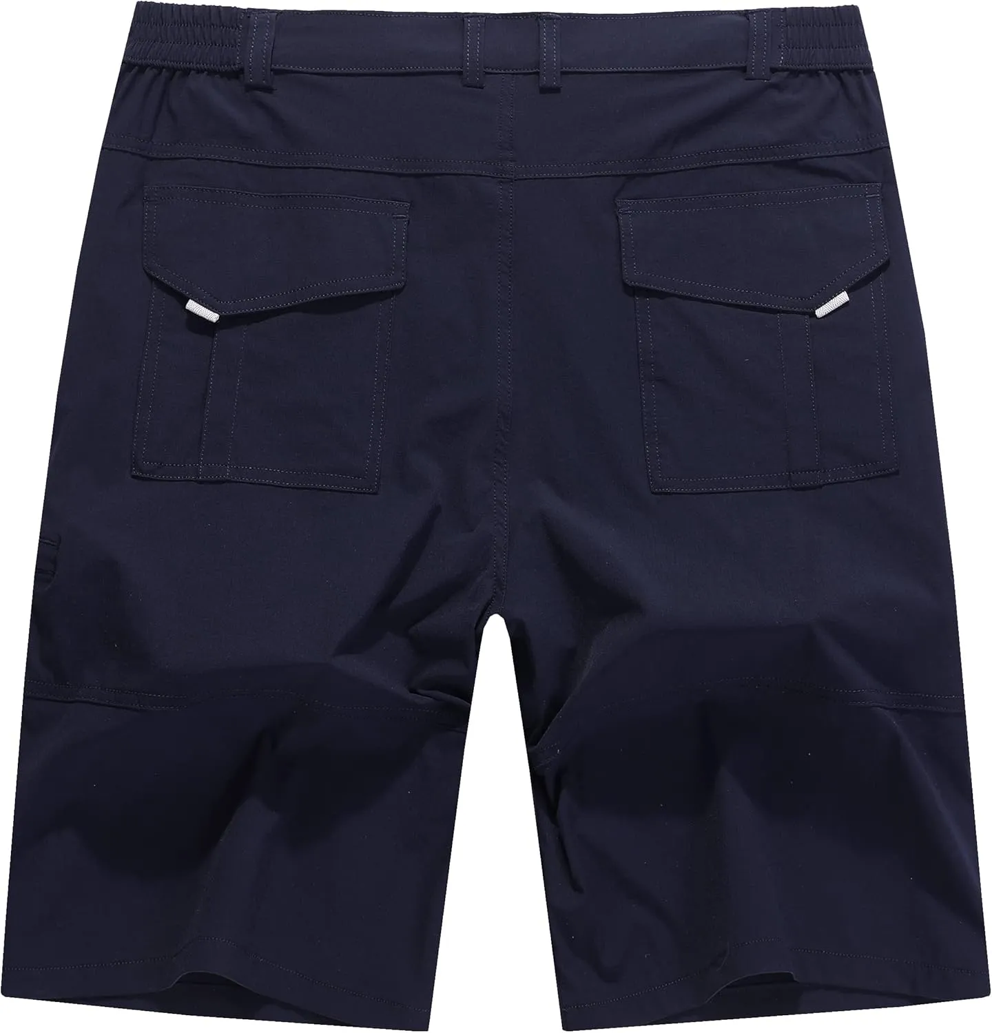 Men's Stretchy Quick Dry Cargo Hiking Shorts Lightweight Work Shorts 6 Pockets for Cycling Travel Camping