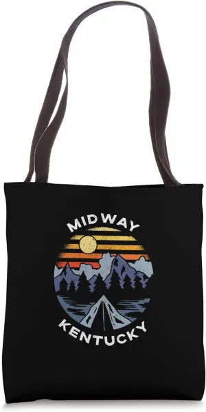 Midway Kentucky Mountains Vacation Souvenir Tote Bag