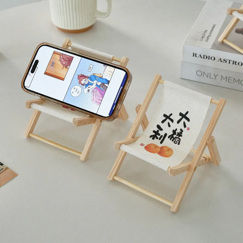 Mini Chair Phone Holder