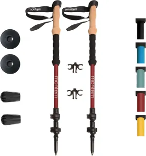 Montem Carbon Fiber Trekking Poles - Ultra Light & Durable Overview