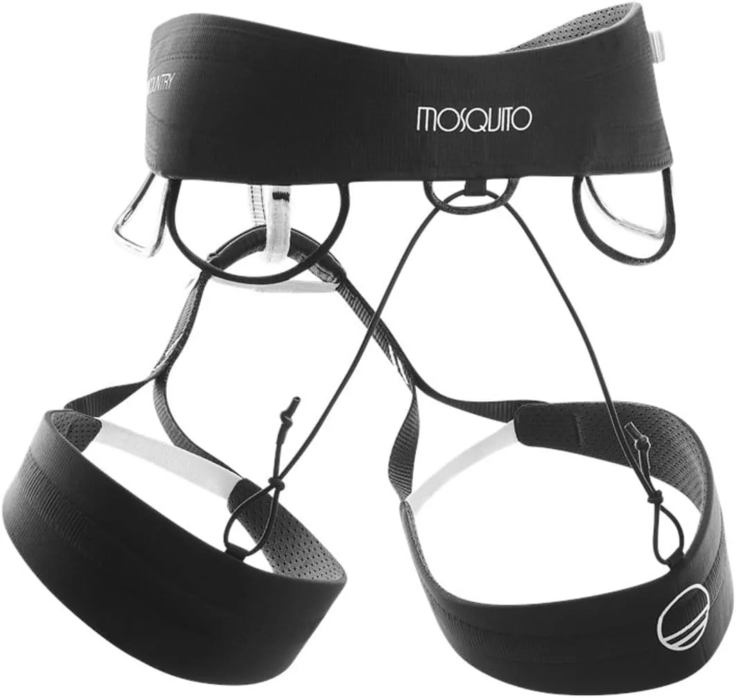 Mosquito Men’s Rock Climbing Harness - Adjustable, Lightweight Harness for Sport & Indoor Climbing