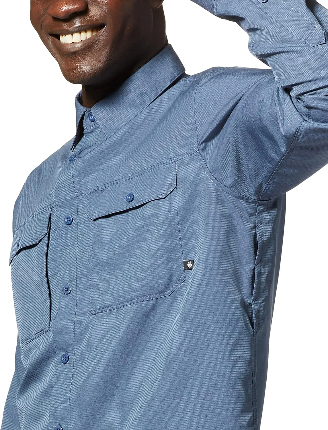 Mountain Hardwear Men's Canyon Long Sleeve Shirt for Camping, Hiking, and Everyday Wear | Moisture-Wicking and Breathable