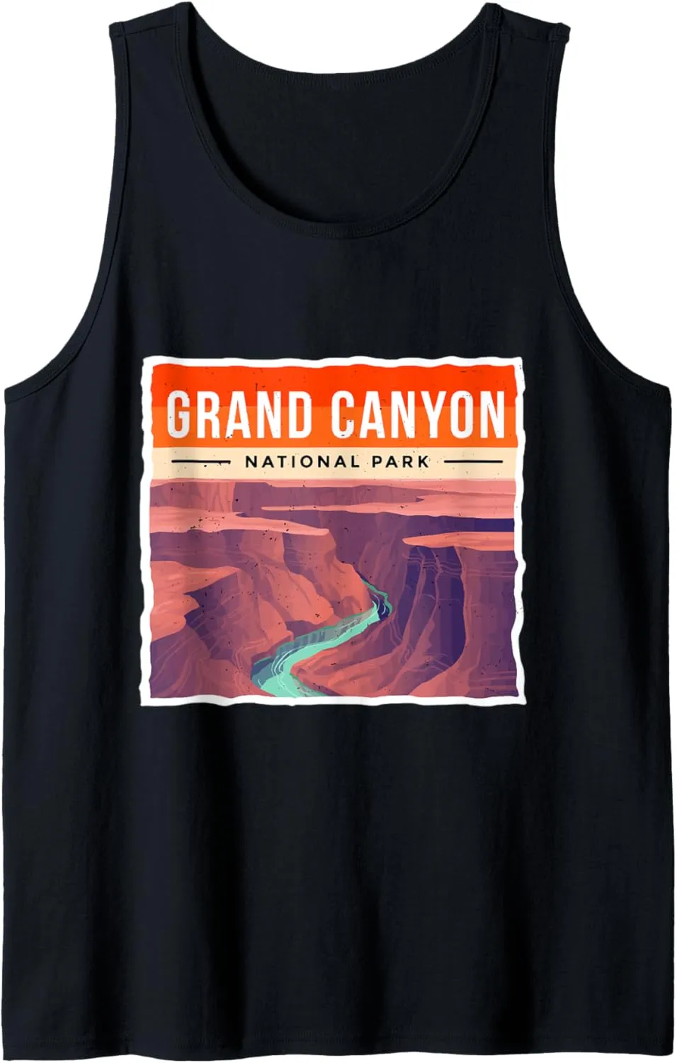 National Park Souvenir Grand Canyon Colorado Hiking Camping Tank Top