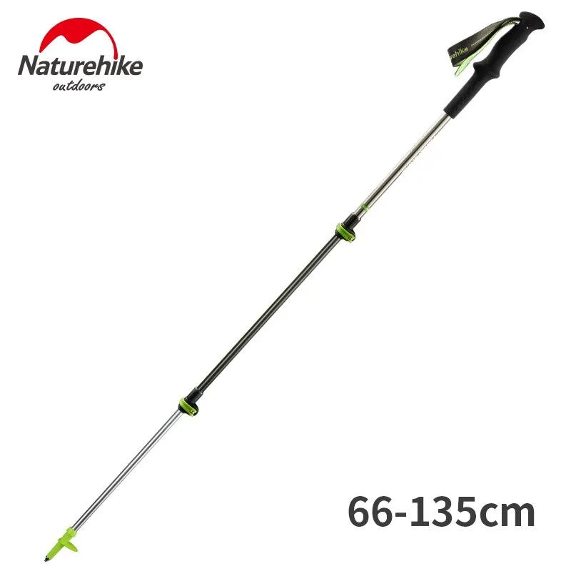 Naturehike Carbon Fiber   Aluminum Alloy Walking Stick Pole Lightweight Camping Trekking Pole Hiking