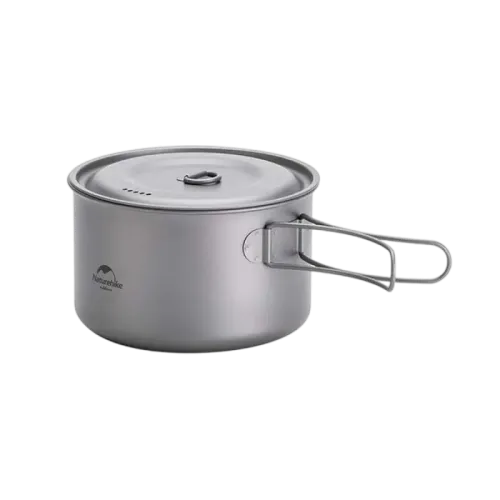 Naturehike TDG02 outdoor Ti pot (1300ML) - Ti Color