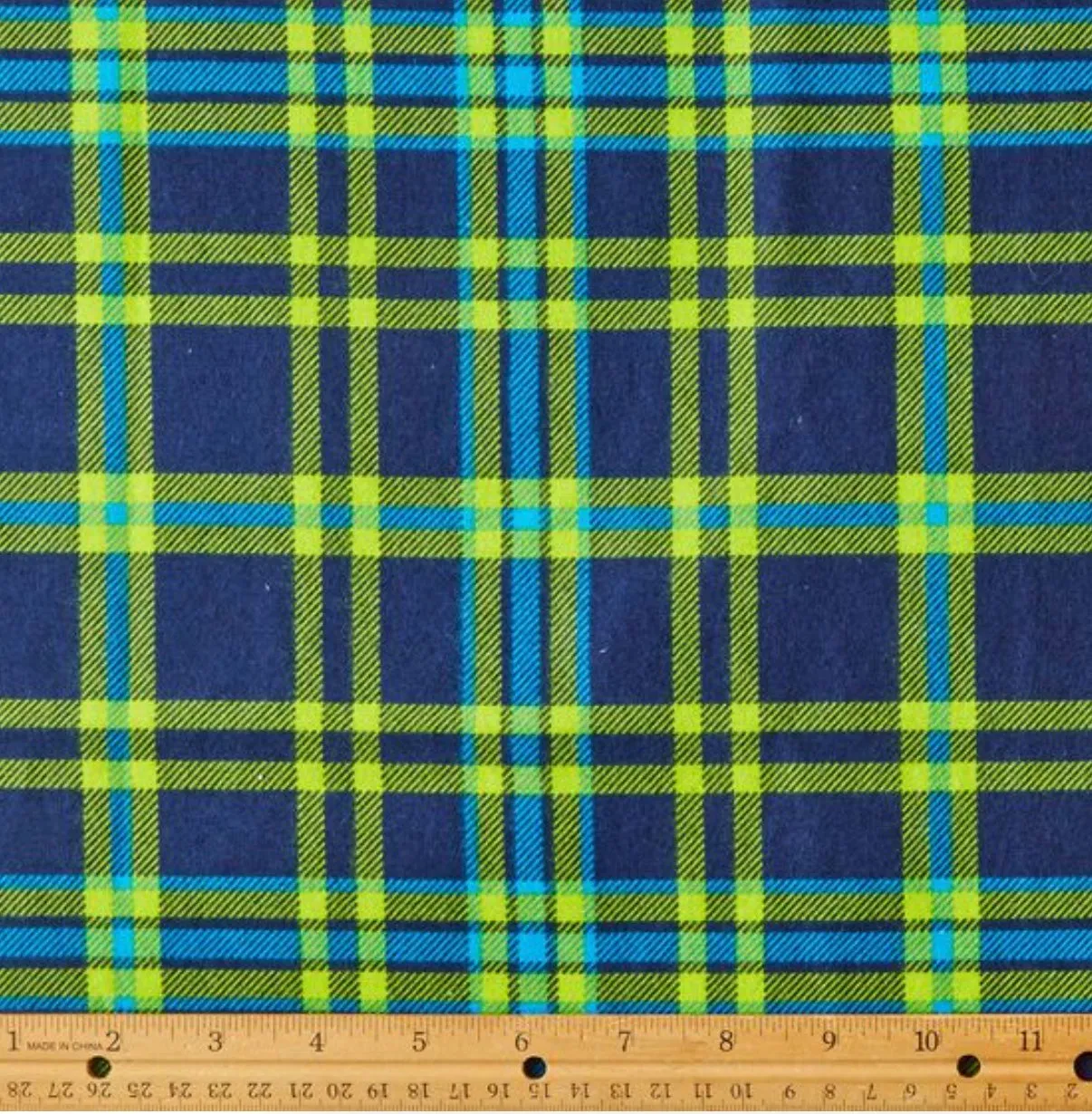 Navy And Green Eddie Bauer Plaid Dog Vest Harness by Spoiled Dog Designs