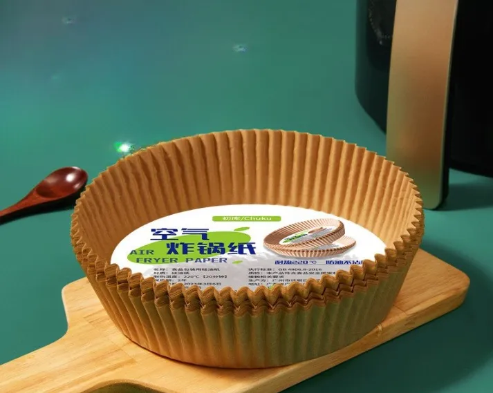 Nonstick Air Fryer Paper Disposable Plate Round (50pcs)