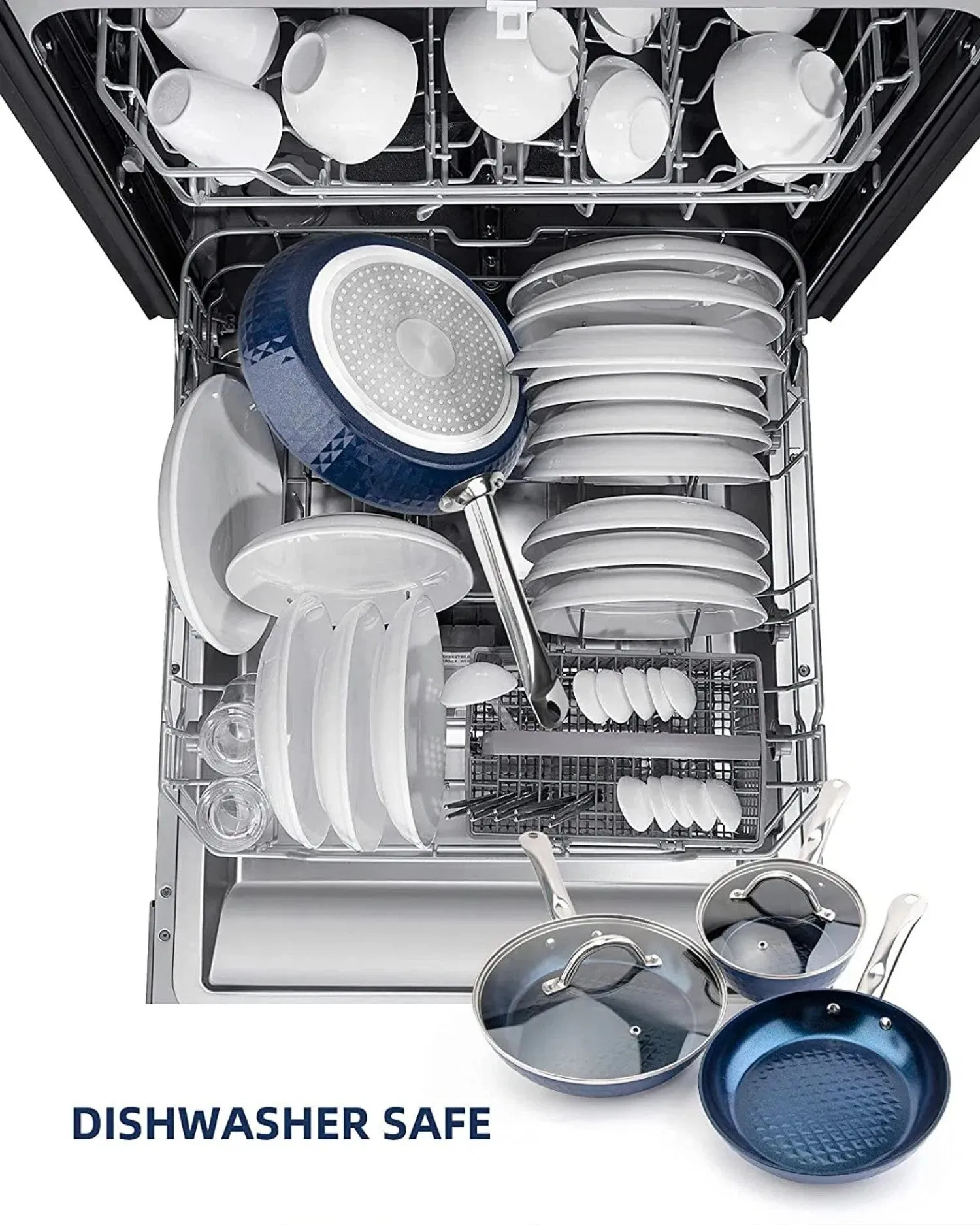Nonstick of LunaLulink Kitchen Ceramic Cookware 3 Most-ordered Great savings Set