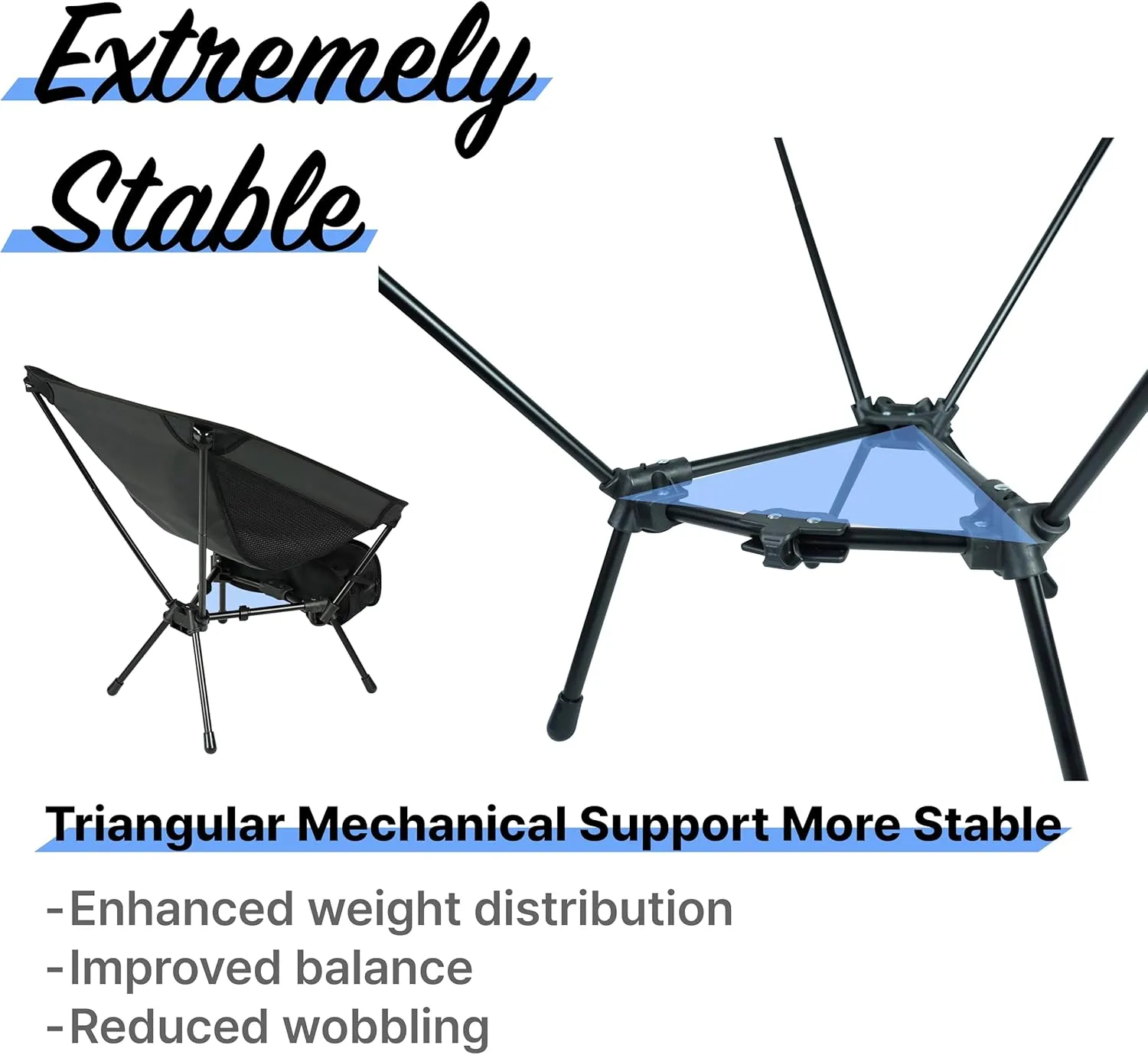 ONCEWEEKLIFE® Compact Camping Chair - Folding Chair, Foldable Lightweight Foldable Outdoor Chairs for Hiking Mountaineering Beach, and Backpacking 330 lbs Capacity (Brown)