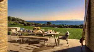 Oscar Dining set for 8 by Brown Jordan
