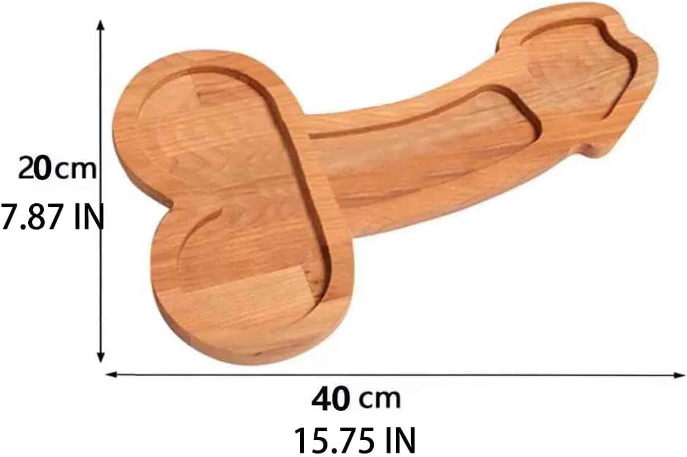 Outdoor Camping Dining Plate Camping Wooden Dining Plate Gathering Wooden Dining Plate (Large)