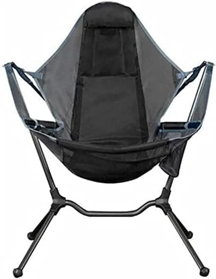 Outdoor Folding Chair Camp Chair Outdoor Camping Chairs for Fishing Lounger Breathable Mesh Construction 2 Side Pockets