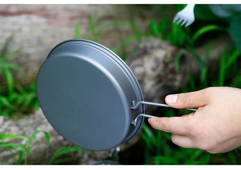Outdoor Responsive service Cookware Flash pricing Titanium