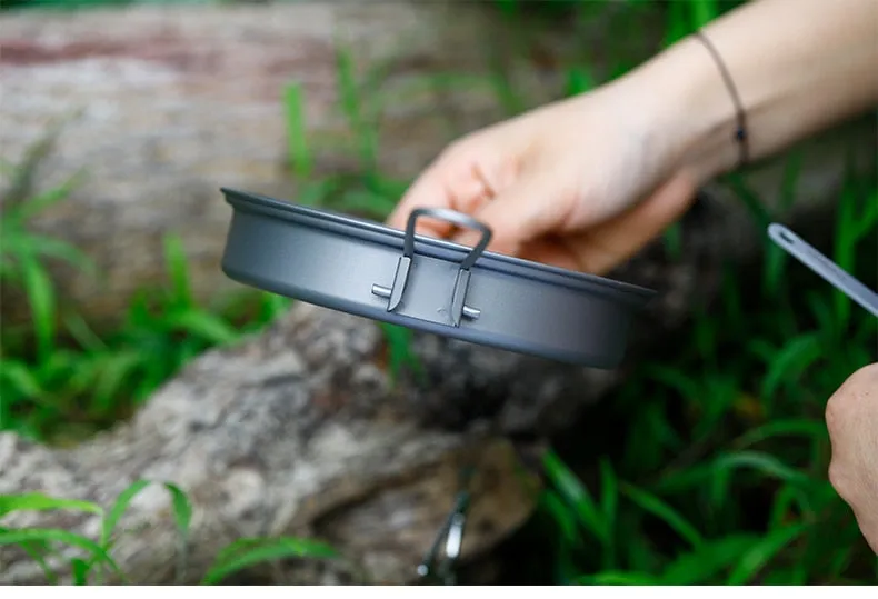 Outdoor Responsive service Cookware Flash pricing Titanium