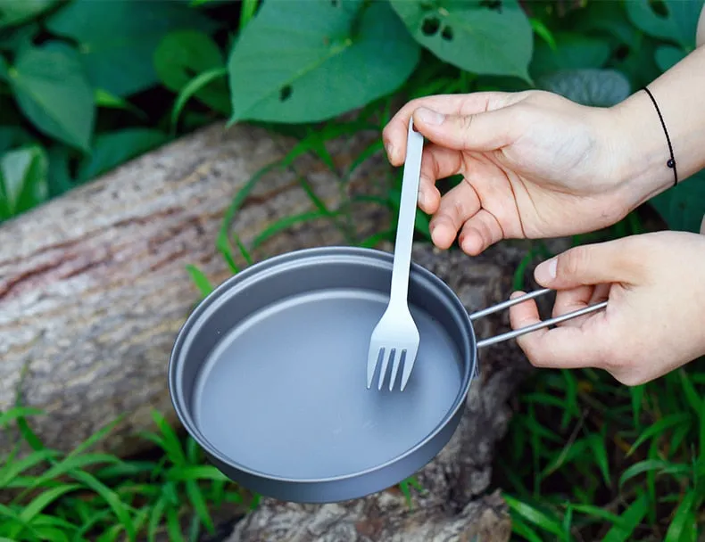 Outdoor Responsive service Cookware Flash pricing Titanium