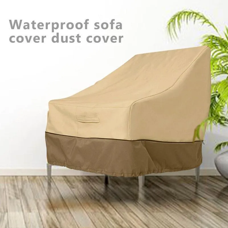 Outdoor Waterproof Patio Chair Cover 1PC 2Colours 4Sizes