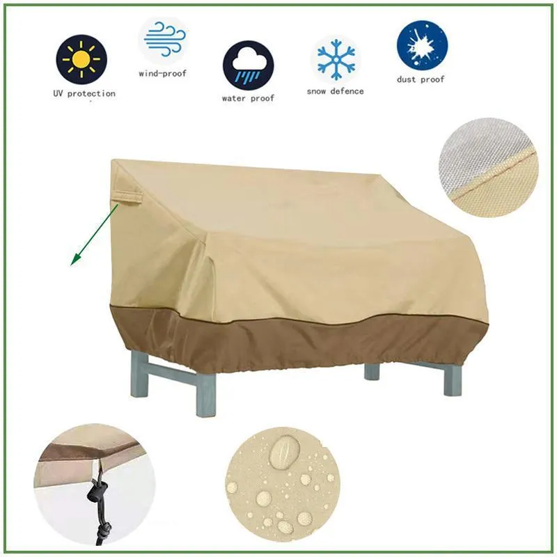 Outdoor Waterproof Patio Chair Cover 1PC 2Colours 4Sizes